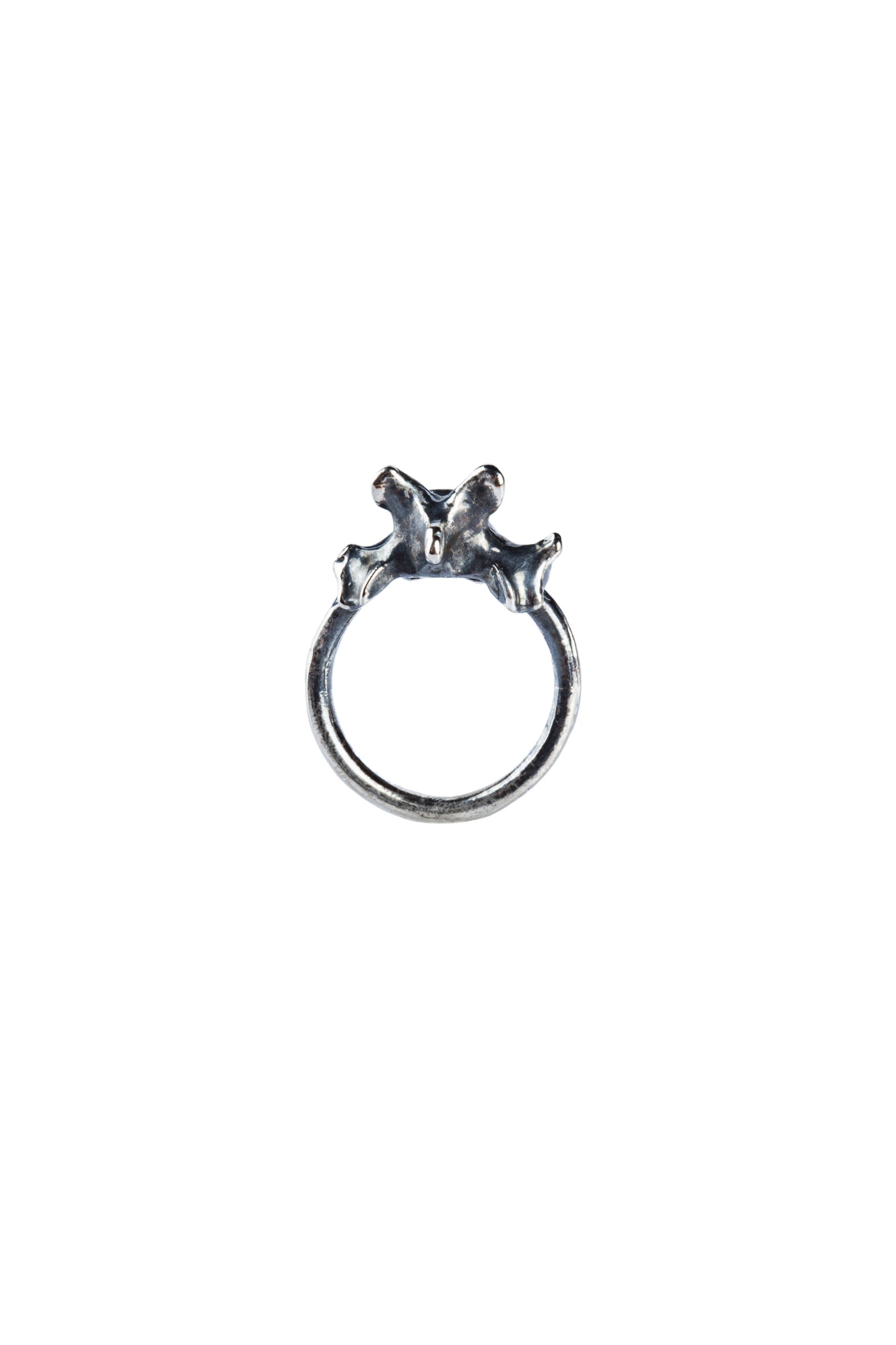 OSSO SILVER-PLATE RING