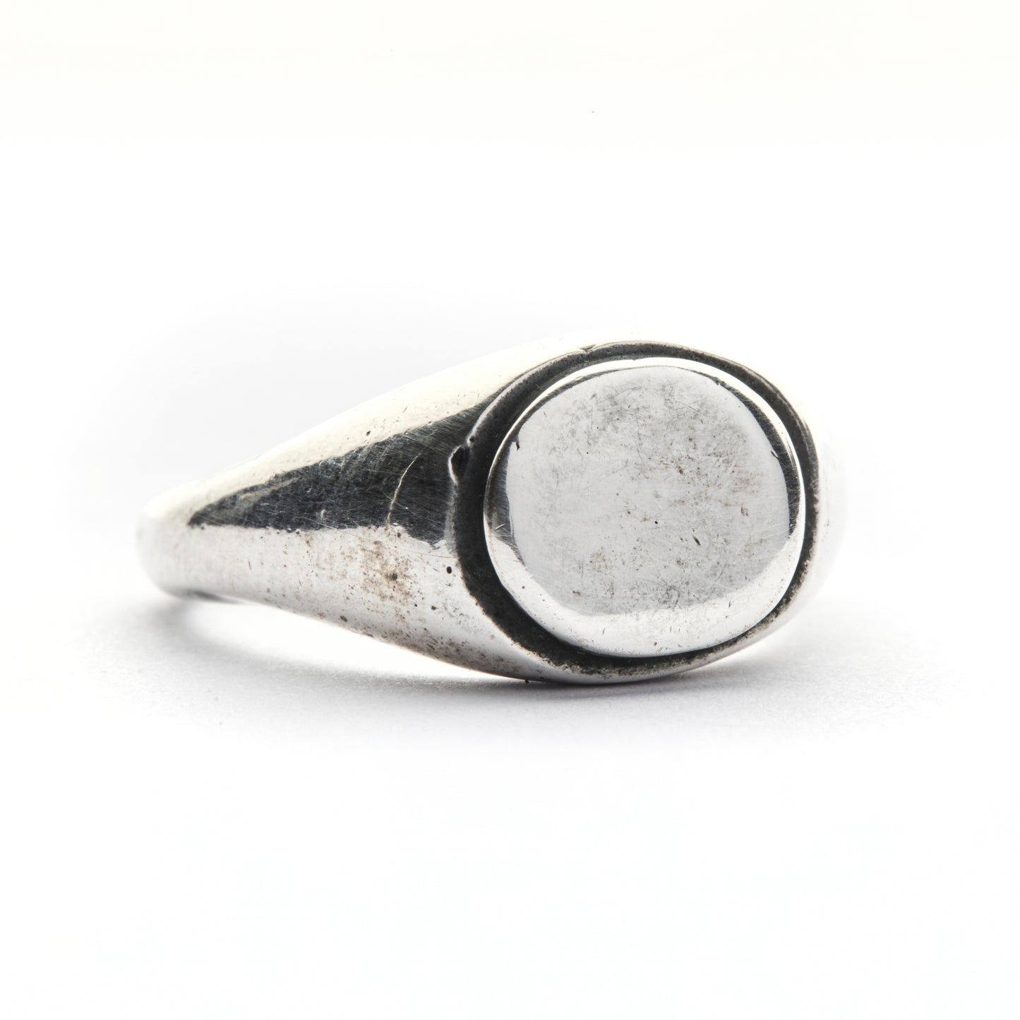 CIRCULUS SILVER-PLATE RING