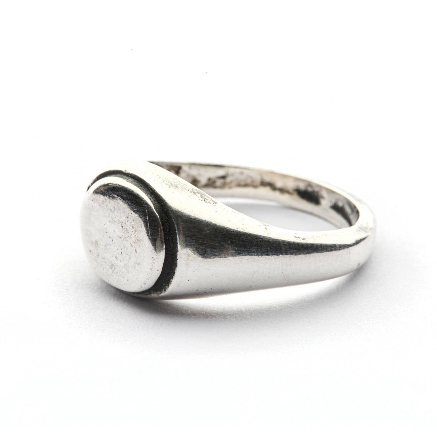 CIRCULUS SILVER-PLATE RING
