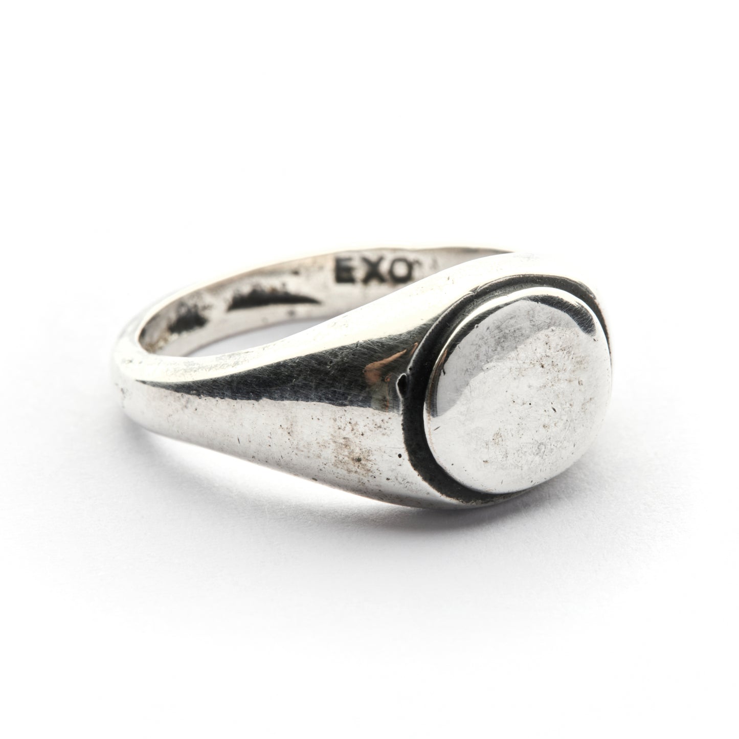 CIRCULUS SILVER-PLATE RING