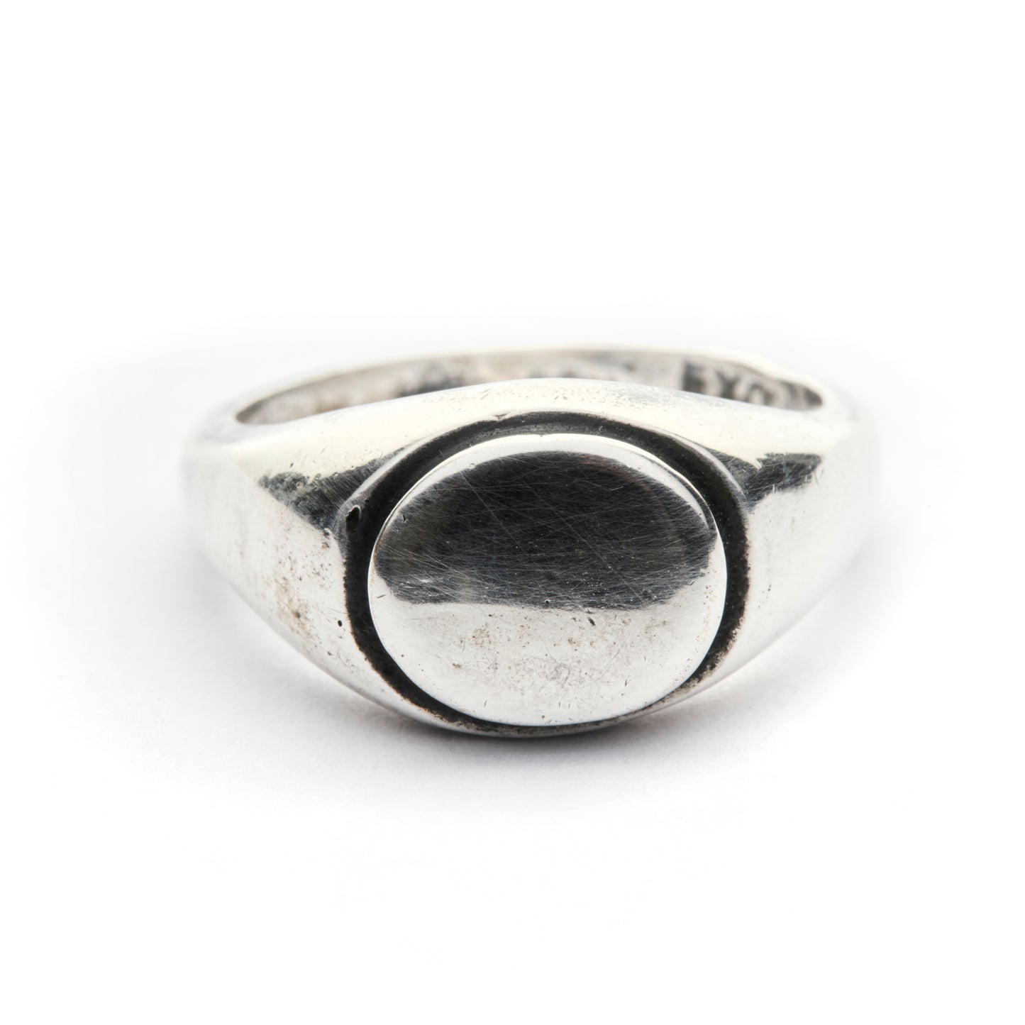 CIRCULUS SILVER-PLATE RING