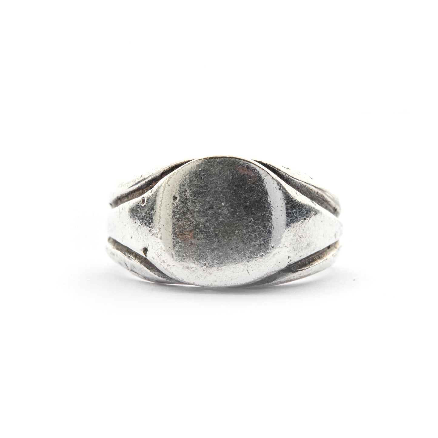 MEMENTO SILVER-PLATE RING