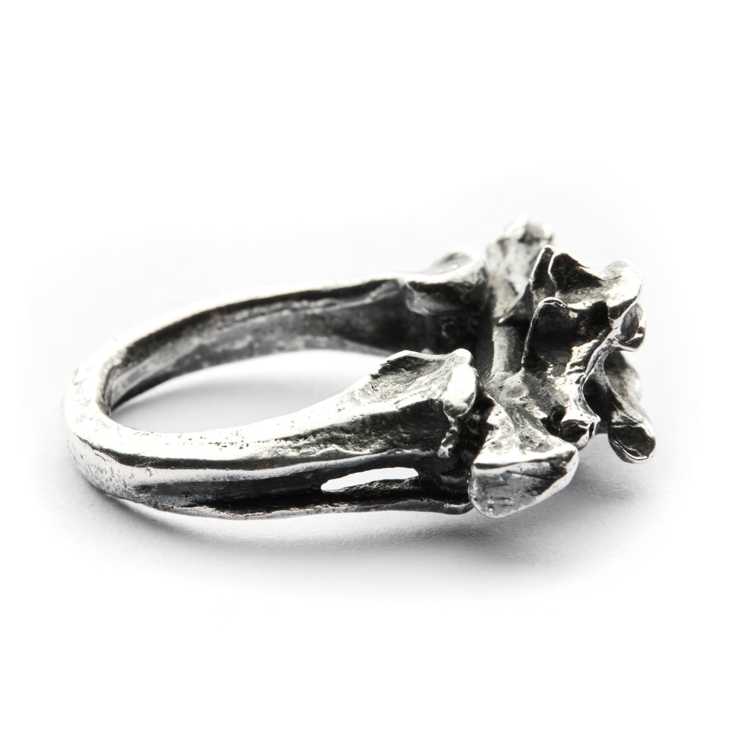 PERPLEXUS SILVER-PLATE RING