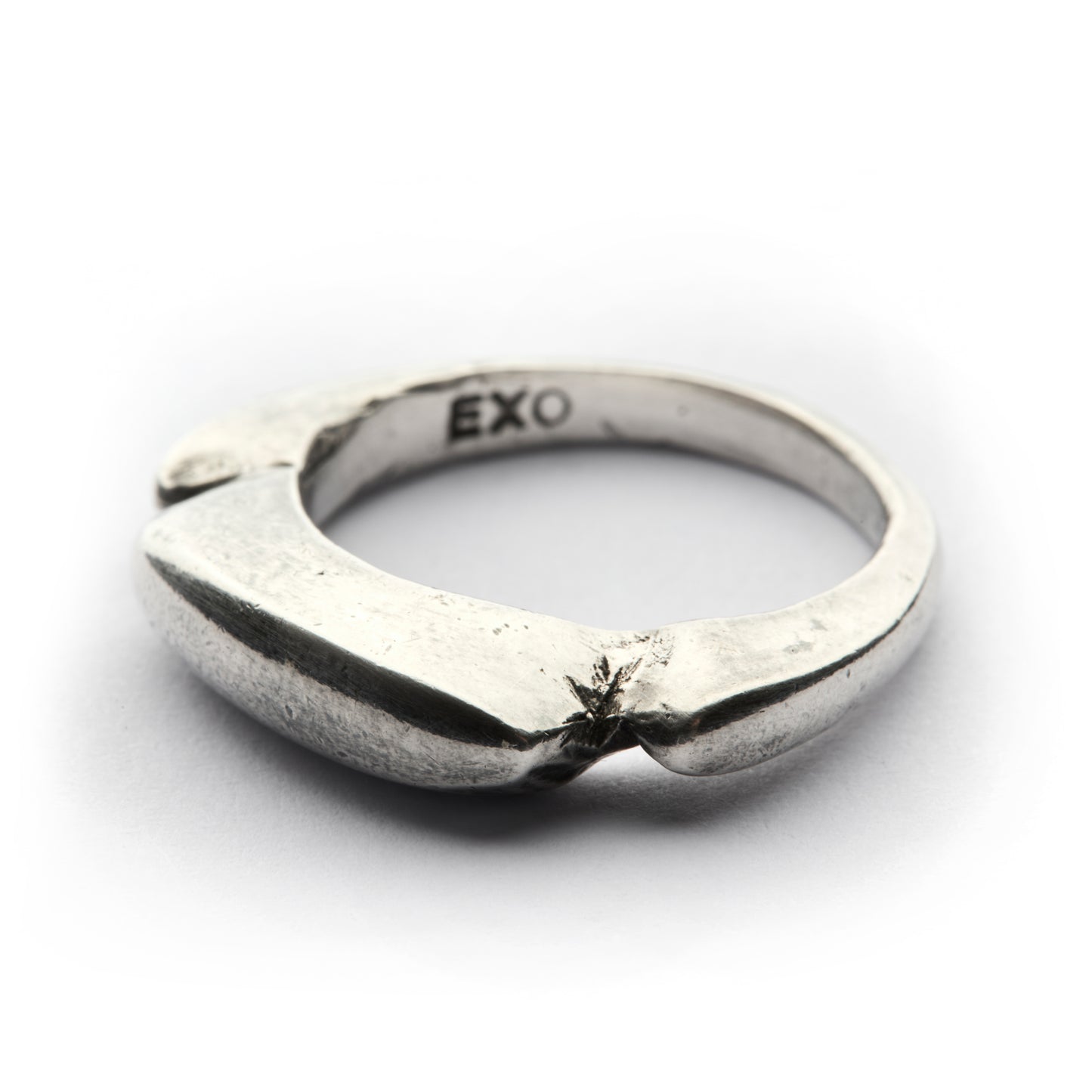 MONAD SILVER-PLATE RING