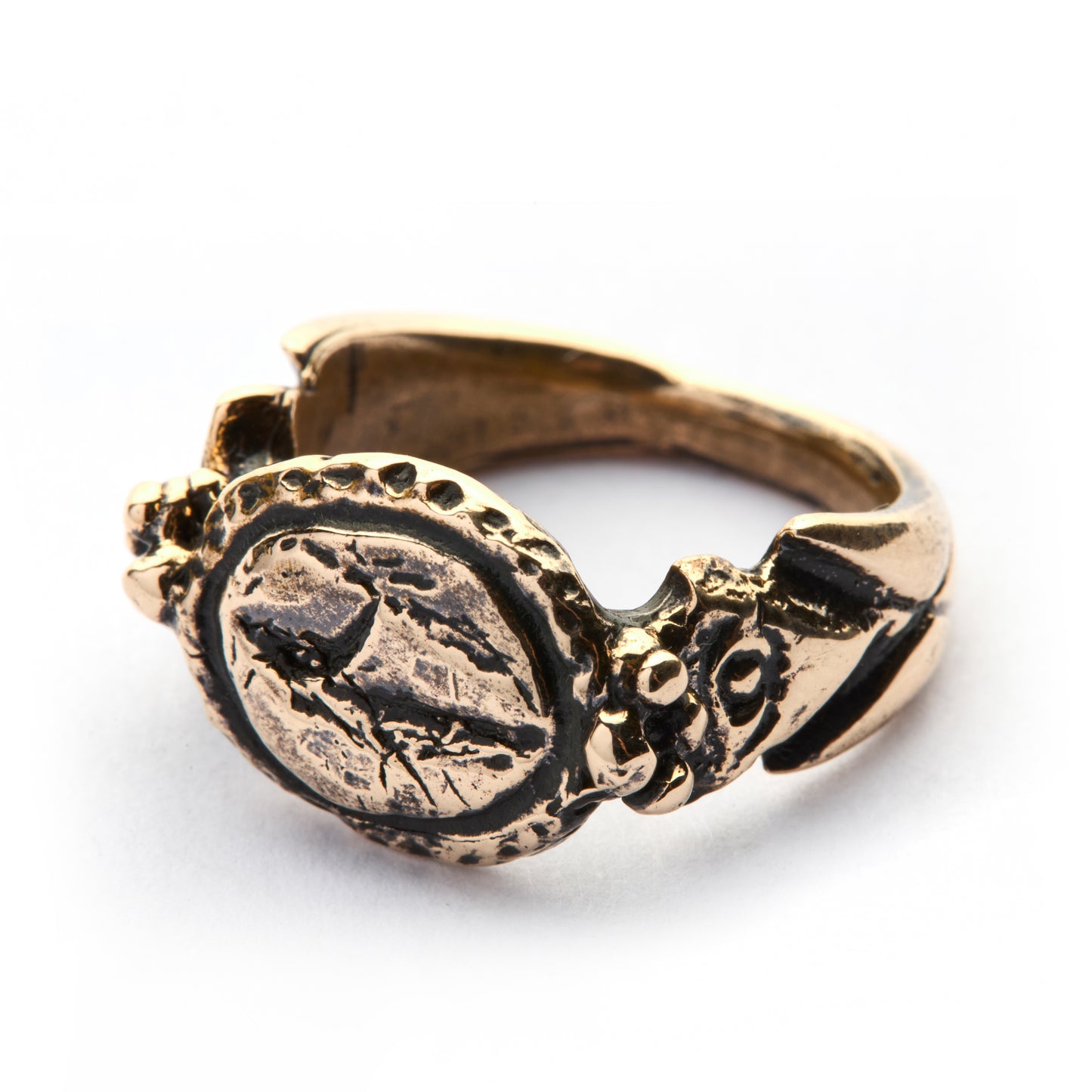 ATHENA TALISMAN BRONZE RING