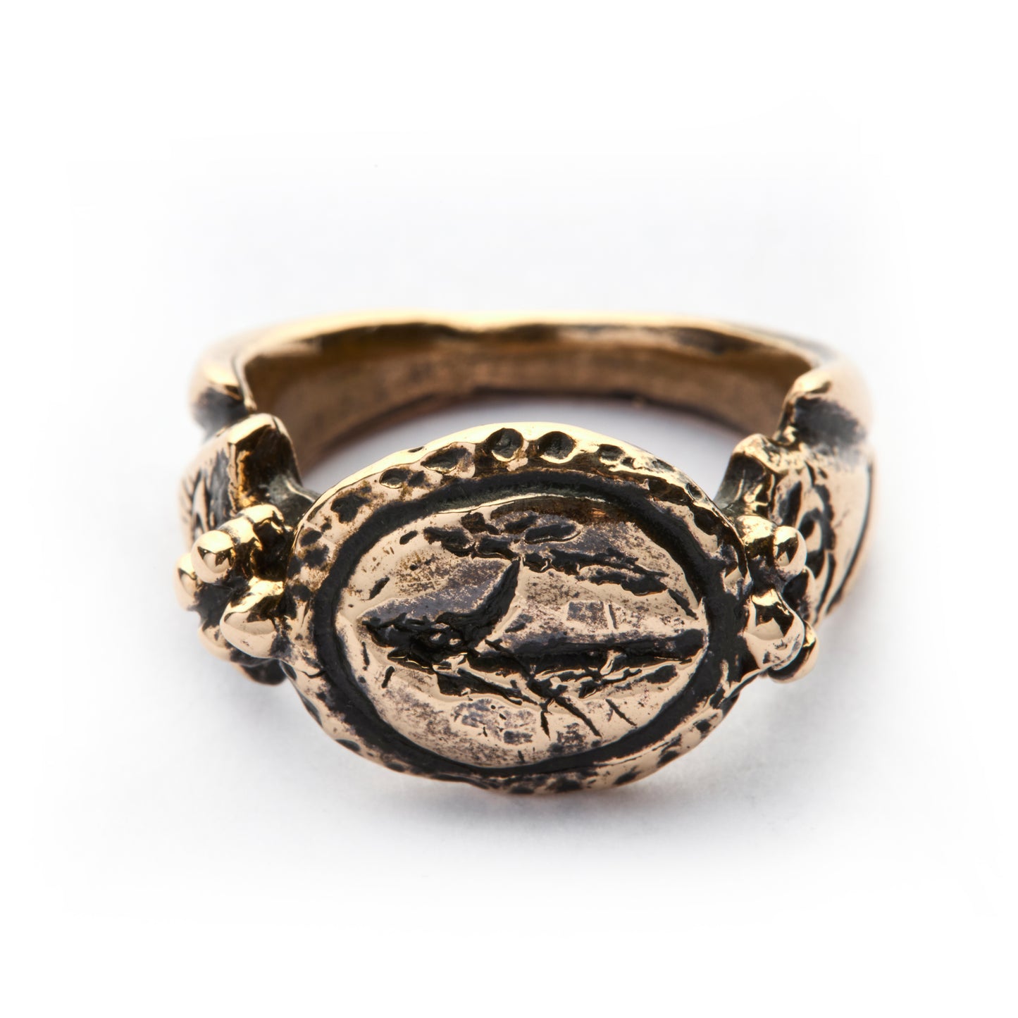 ATHENA TALISMAN BRONZE RING