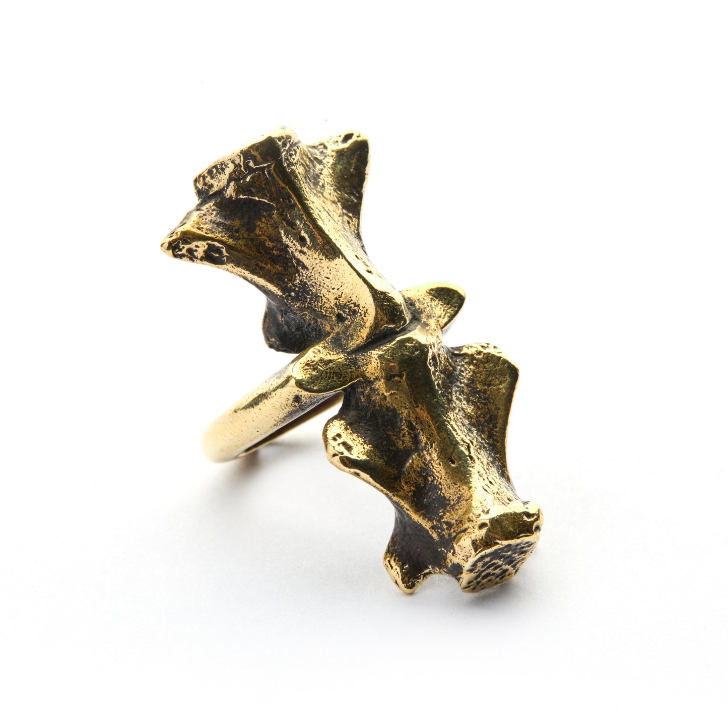 DUO TALISMAN BRONZE RING