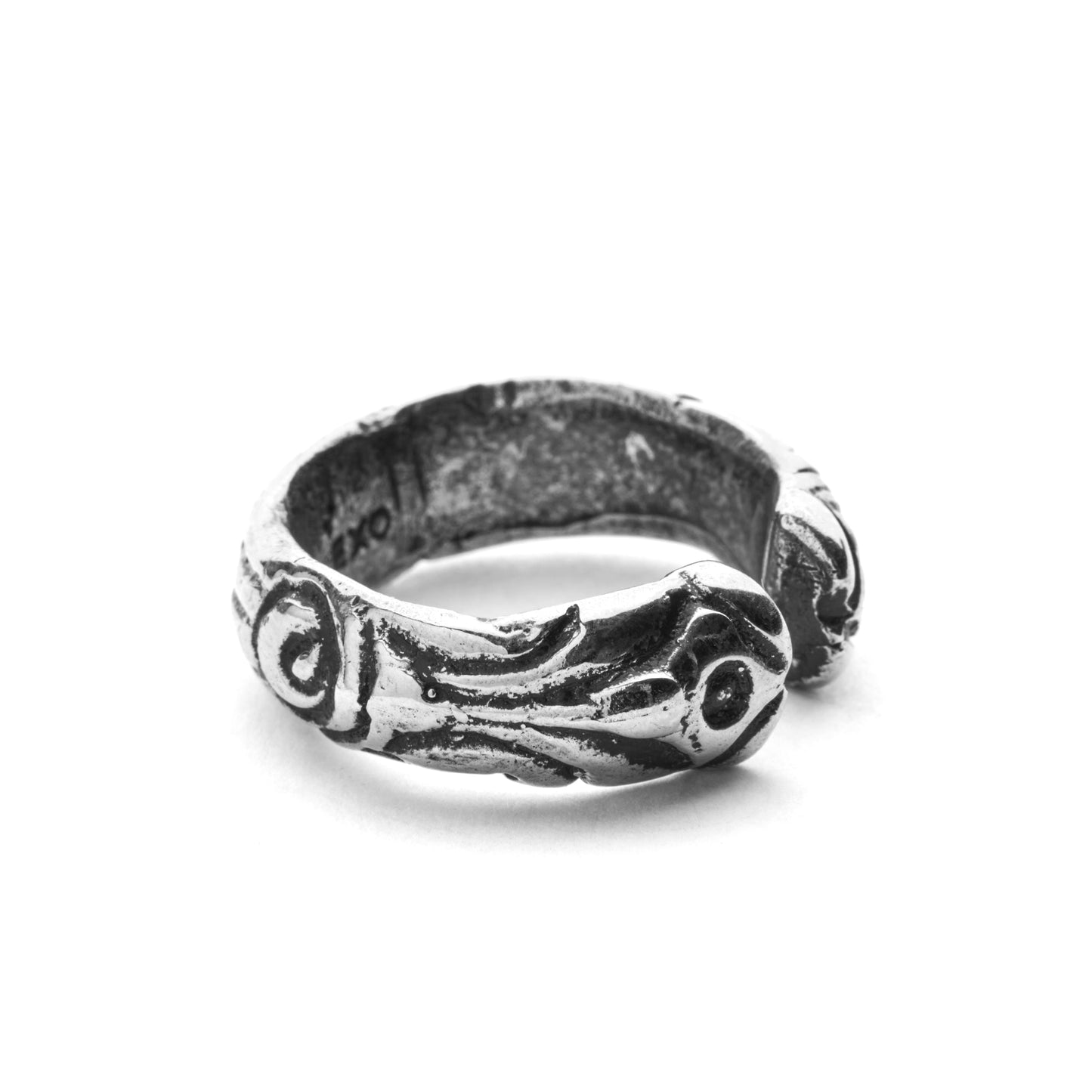 DIONYSOS SILVER-PLATE RING