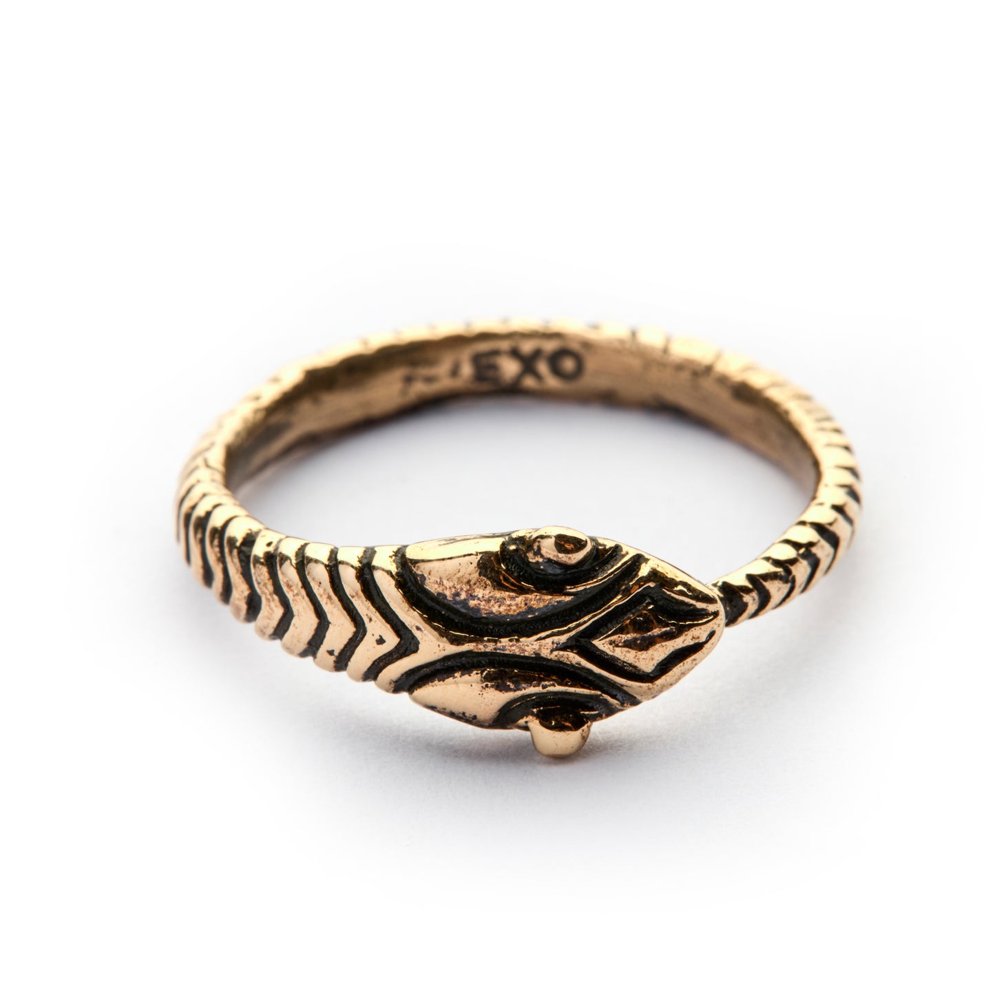 SERPENTIS BRONZE RING