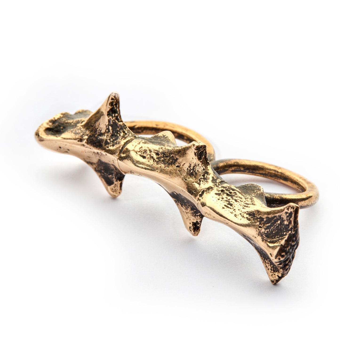 TRIPLE THRONE BRONZE RING