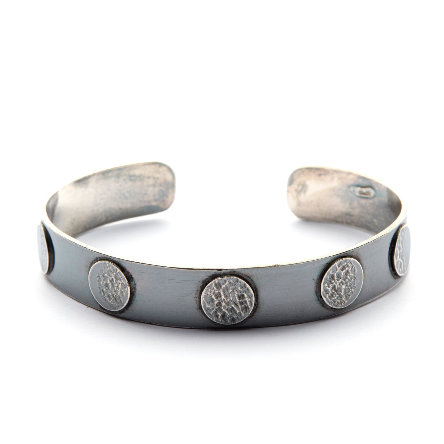 LUNAR BANGLE SILVER-PLATE