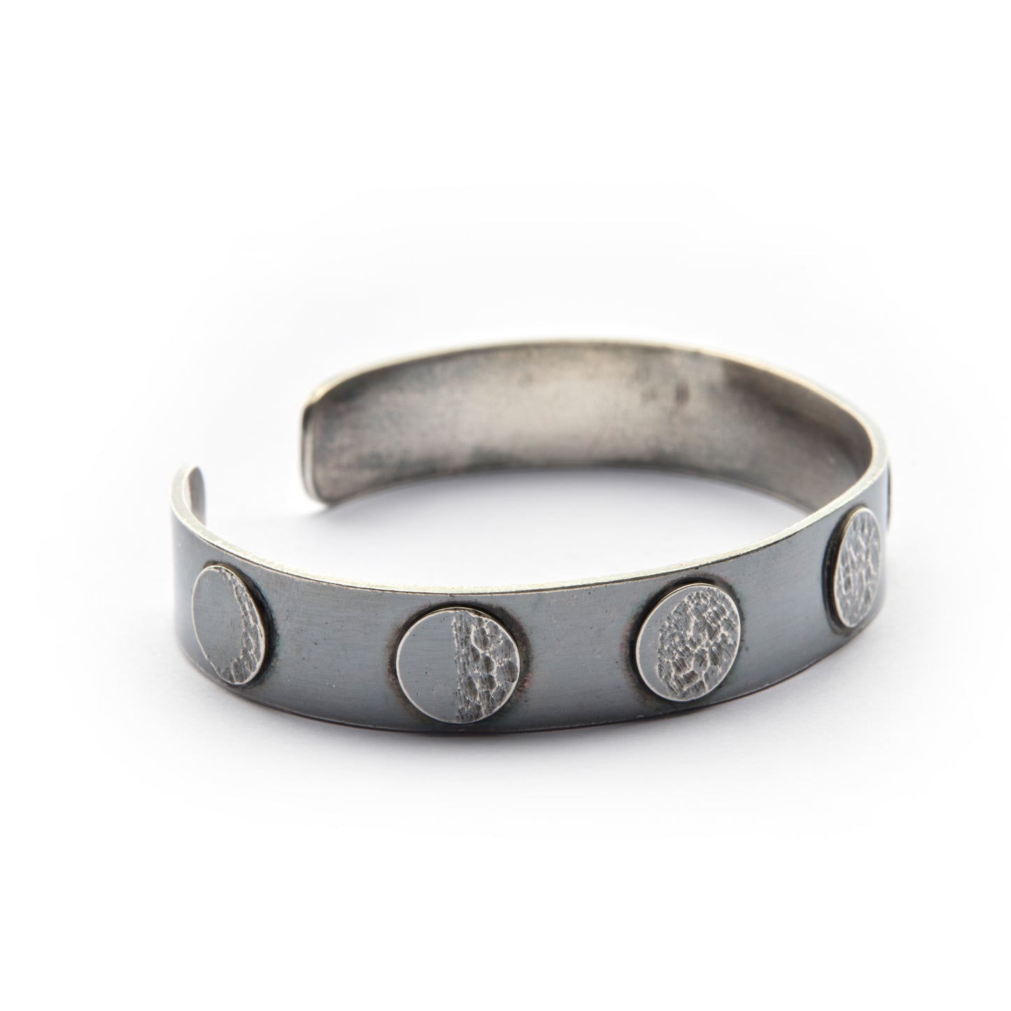 LUNAR BANGLE SILVER-PLATE