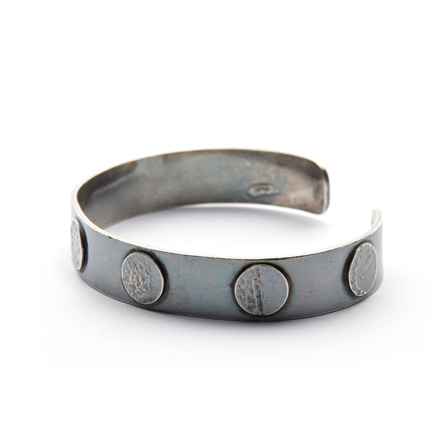 LUNAR BANGLE SILVER-PLATE