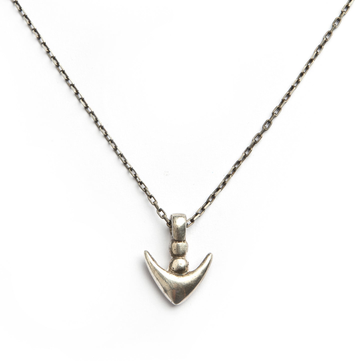 ARROW HEAD SILVER CHAIN SILVER-PLATE TALISMAN