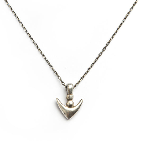 ARROW HEAD SILVER CHAIN SILVER-PLATE TALISMAN