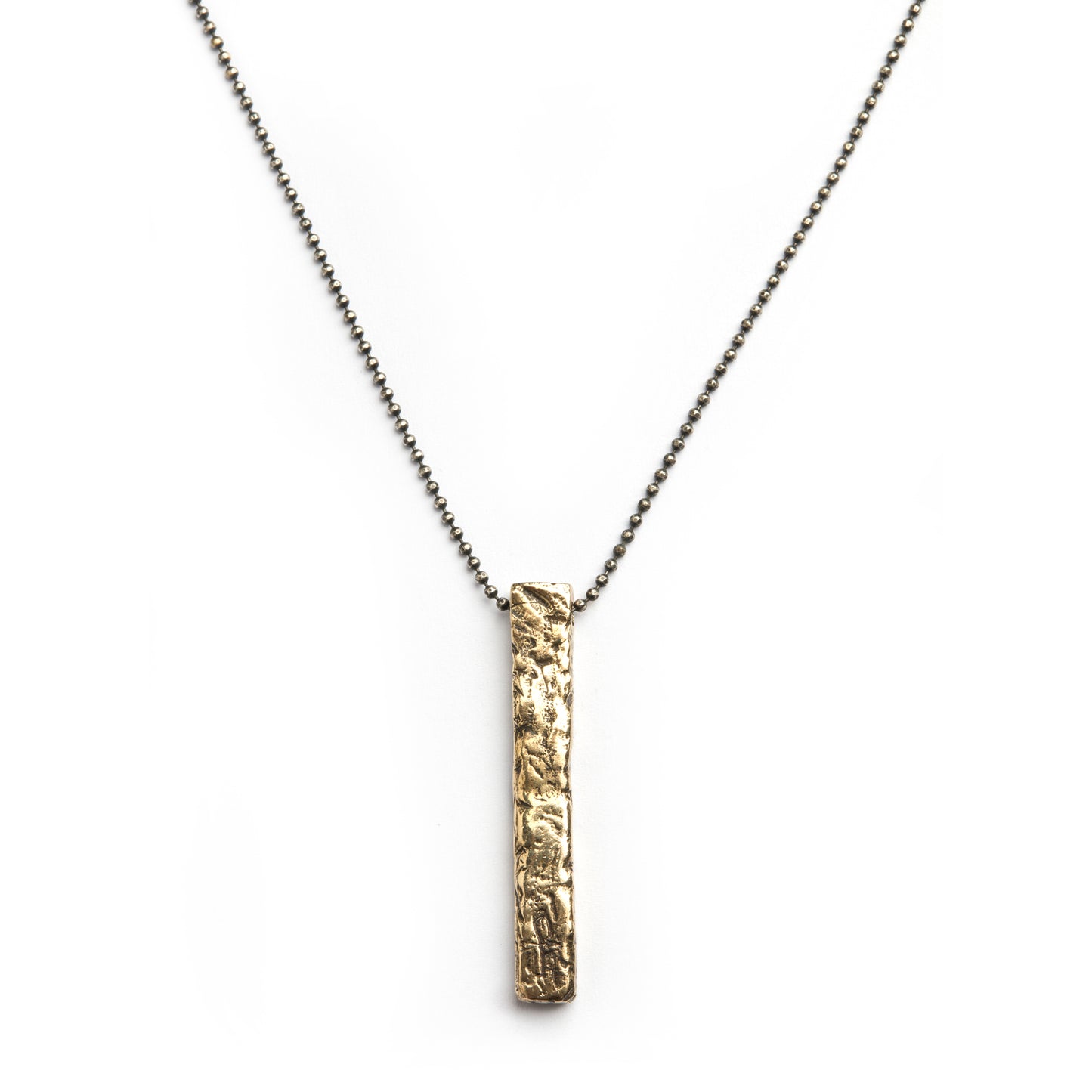 THEOGONY SILVER CHAIN BRONZE TALISMAN