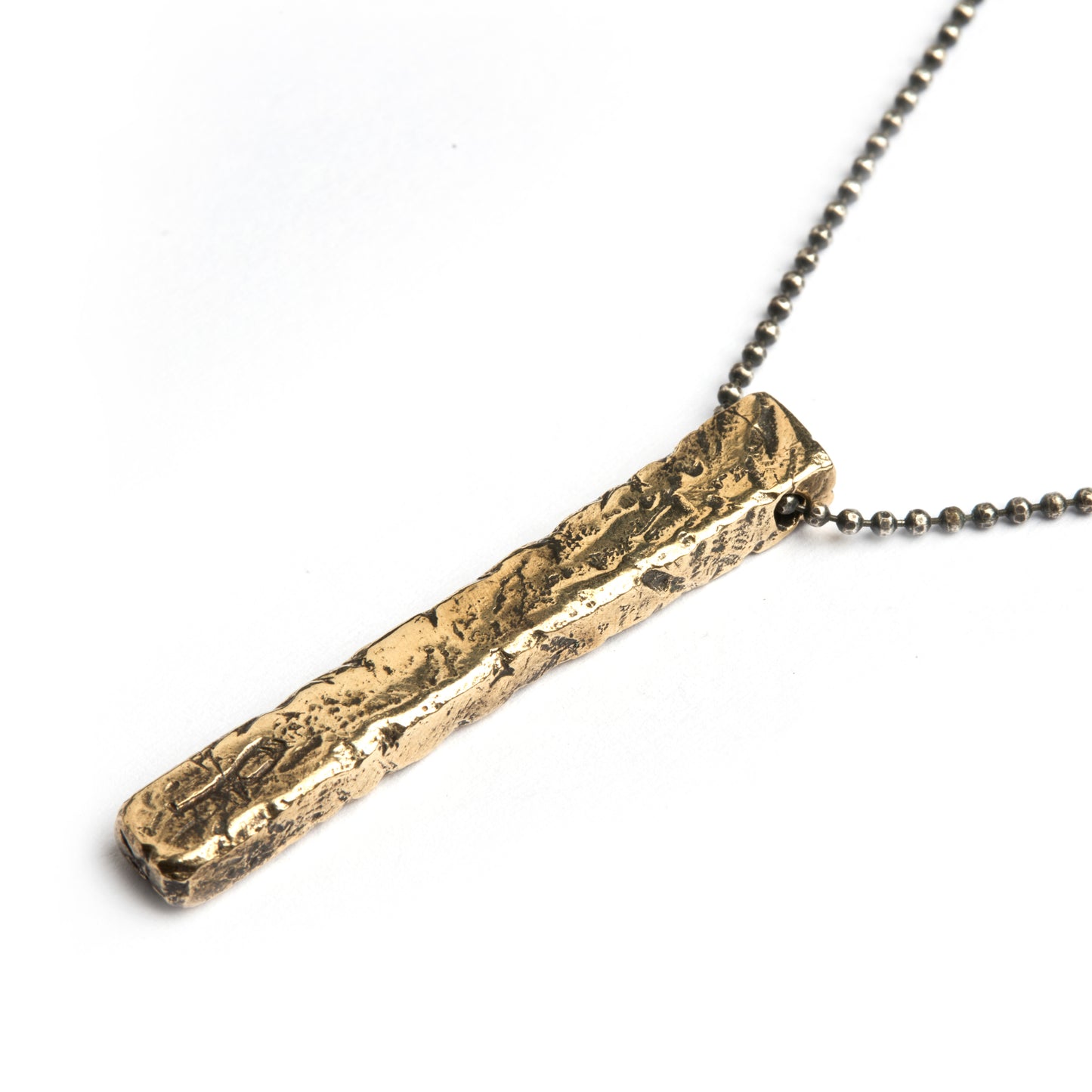 THEOGONY SILVER CHAIN BRONZE TALISMAN