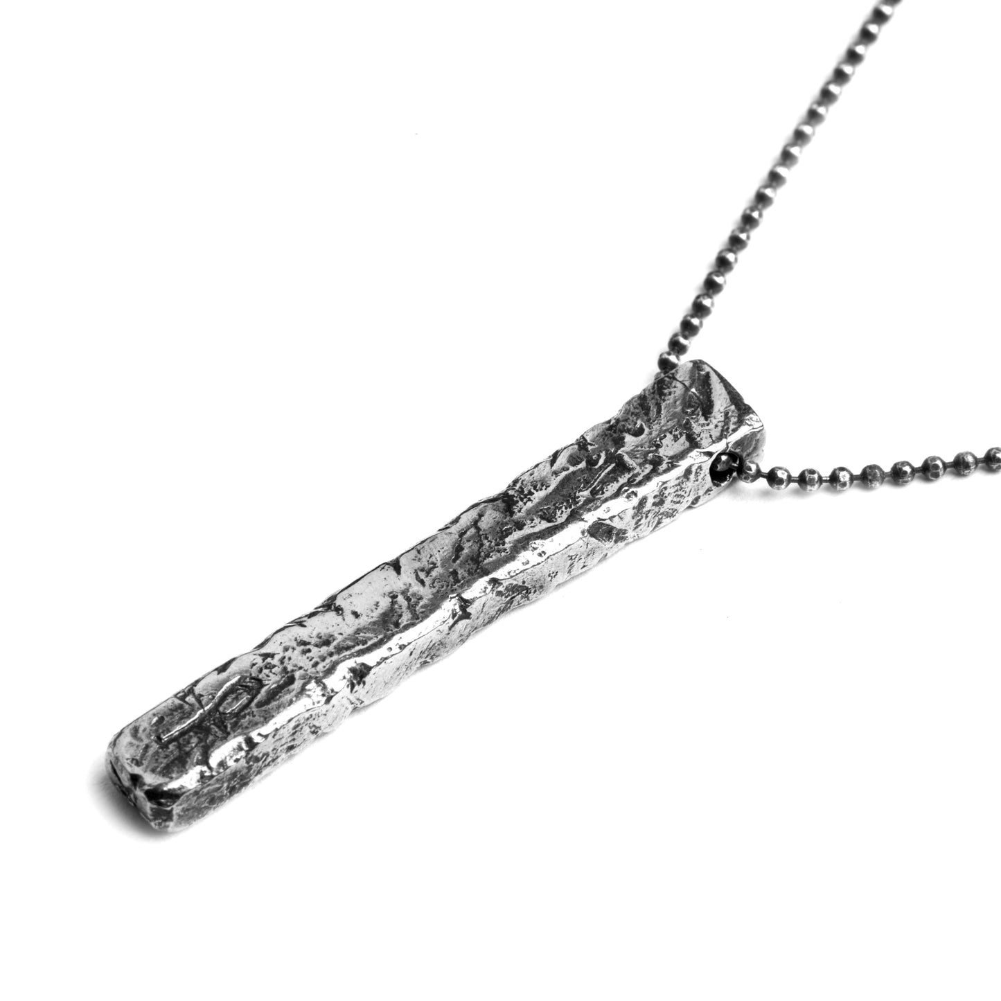 THEOGONY SILVER CHAIN SILVER-PLATE TALISMAN