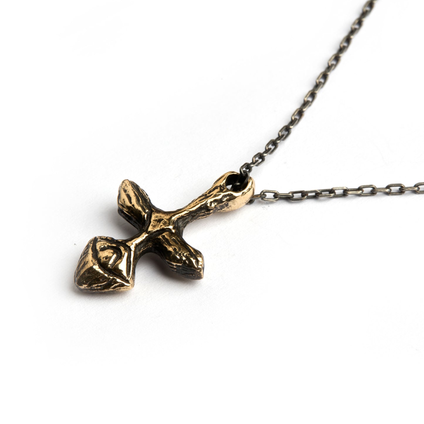OCULUS SILVER CHAIN BRONZE TALISMAN