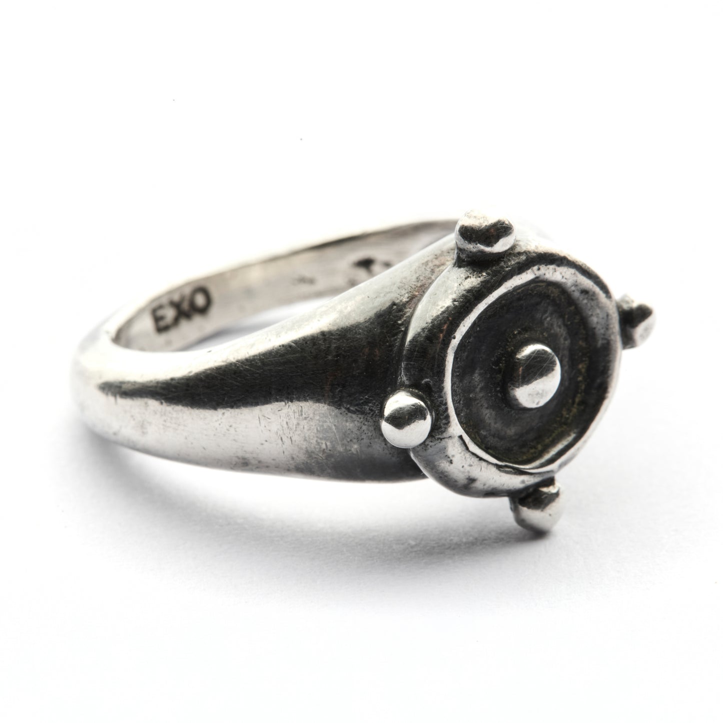 VULNERA SILVER-PLATE RING