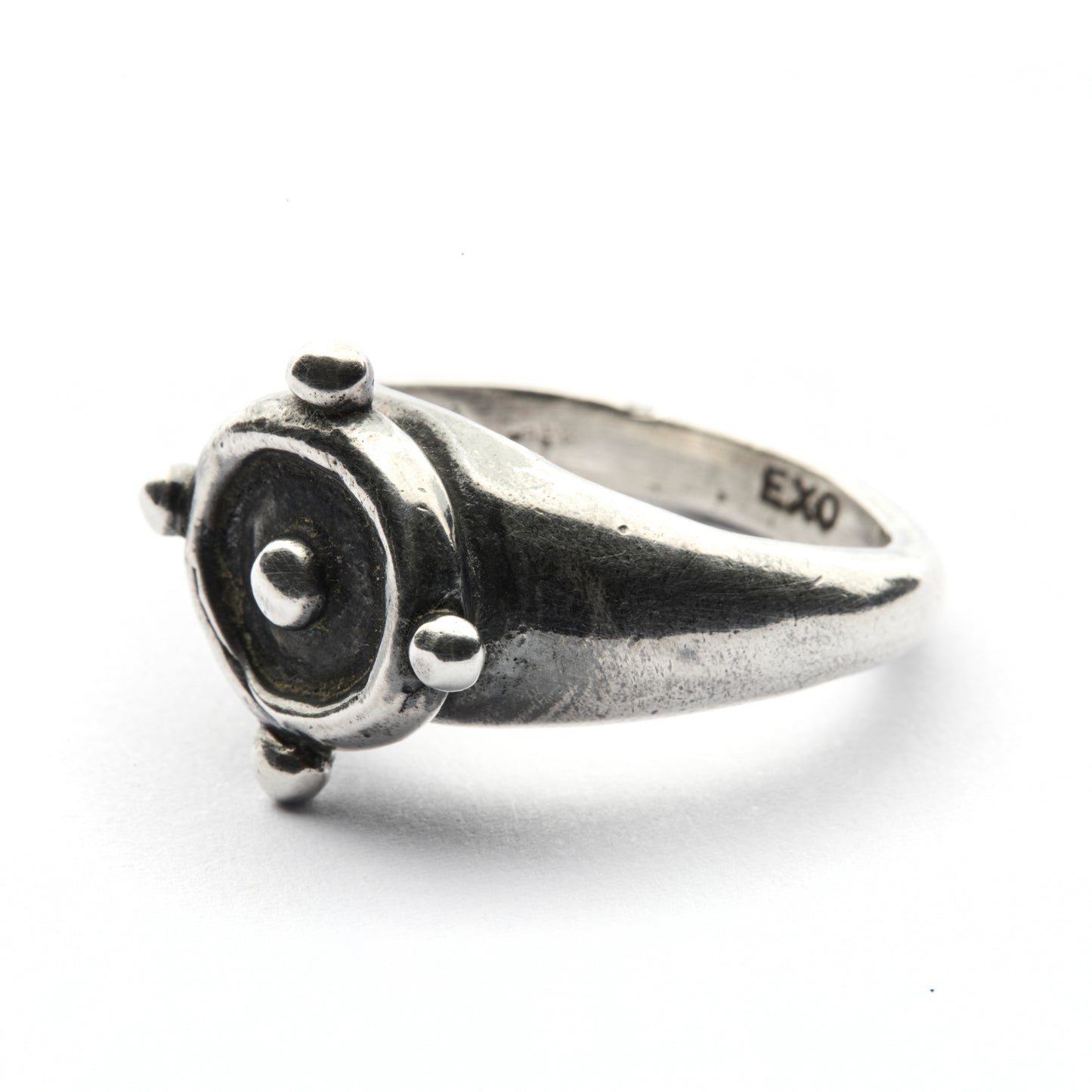 VULNERA SILVER-PLATE RING