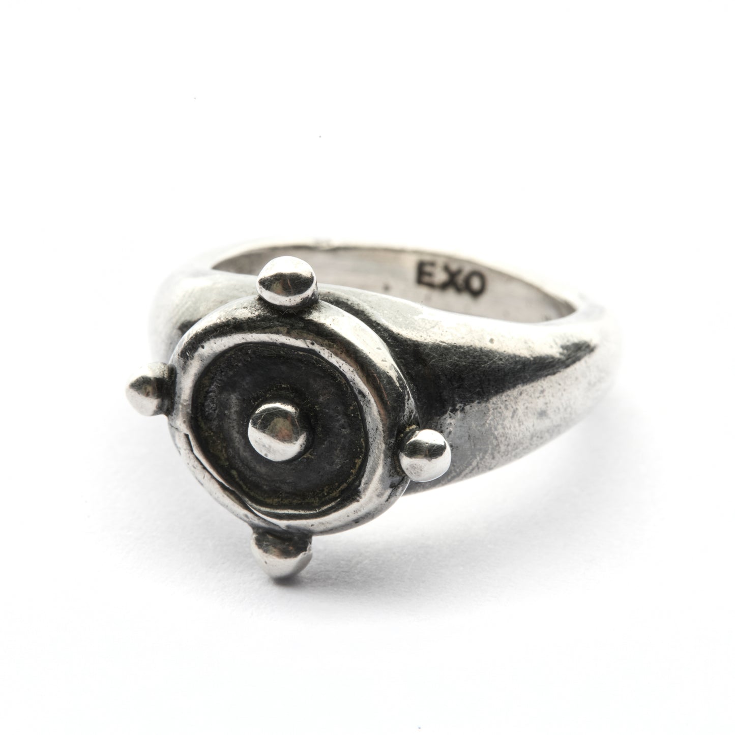 VULNERA SILVER-PLATE RING