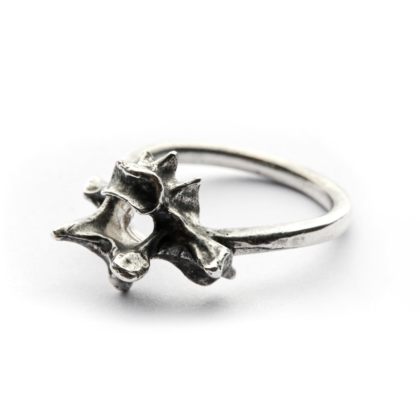 OSSO SILVER-PLATE RING