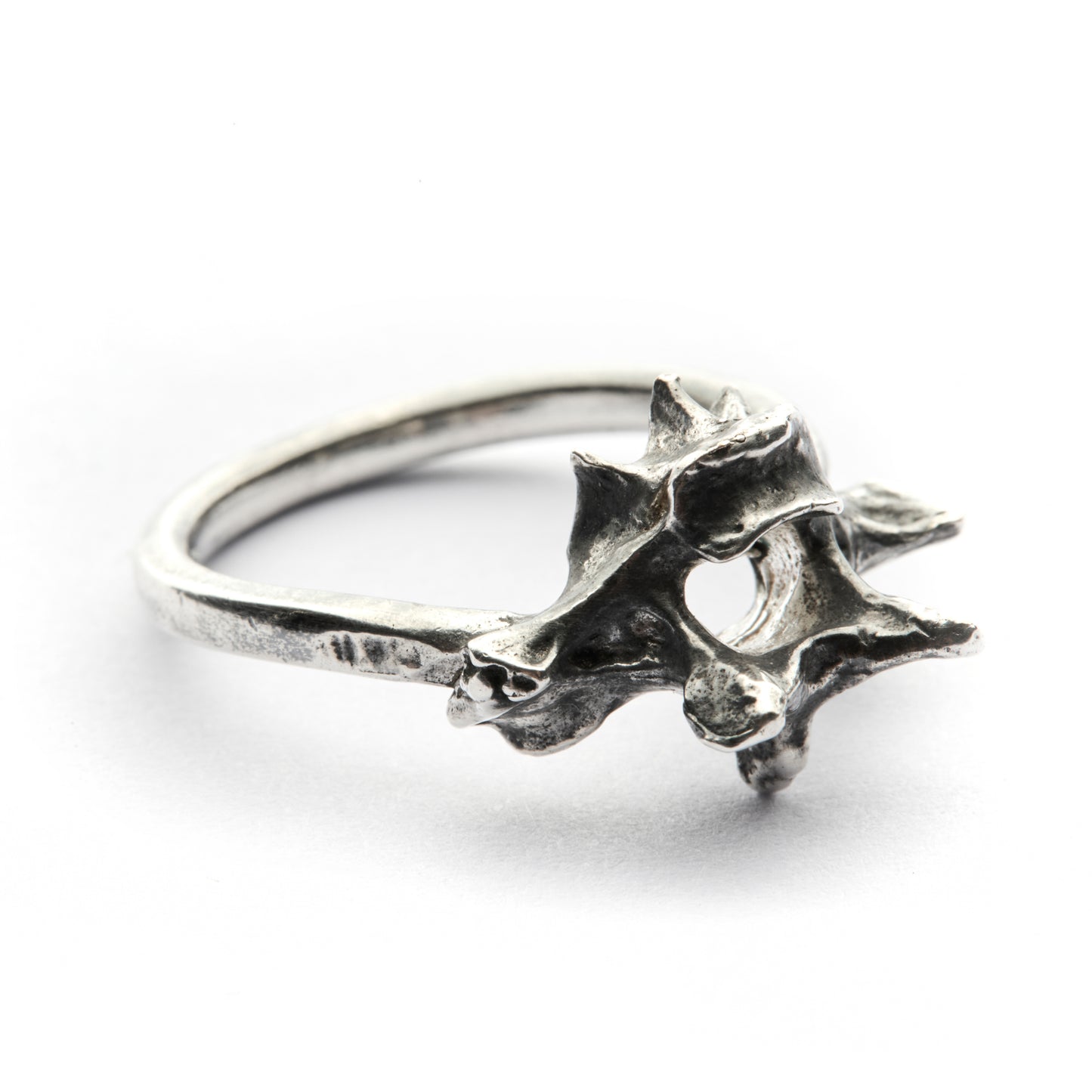 OSSO SILVER-PLATE RING