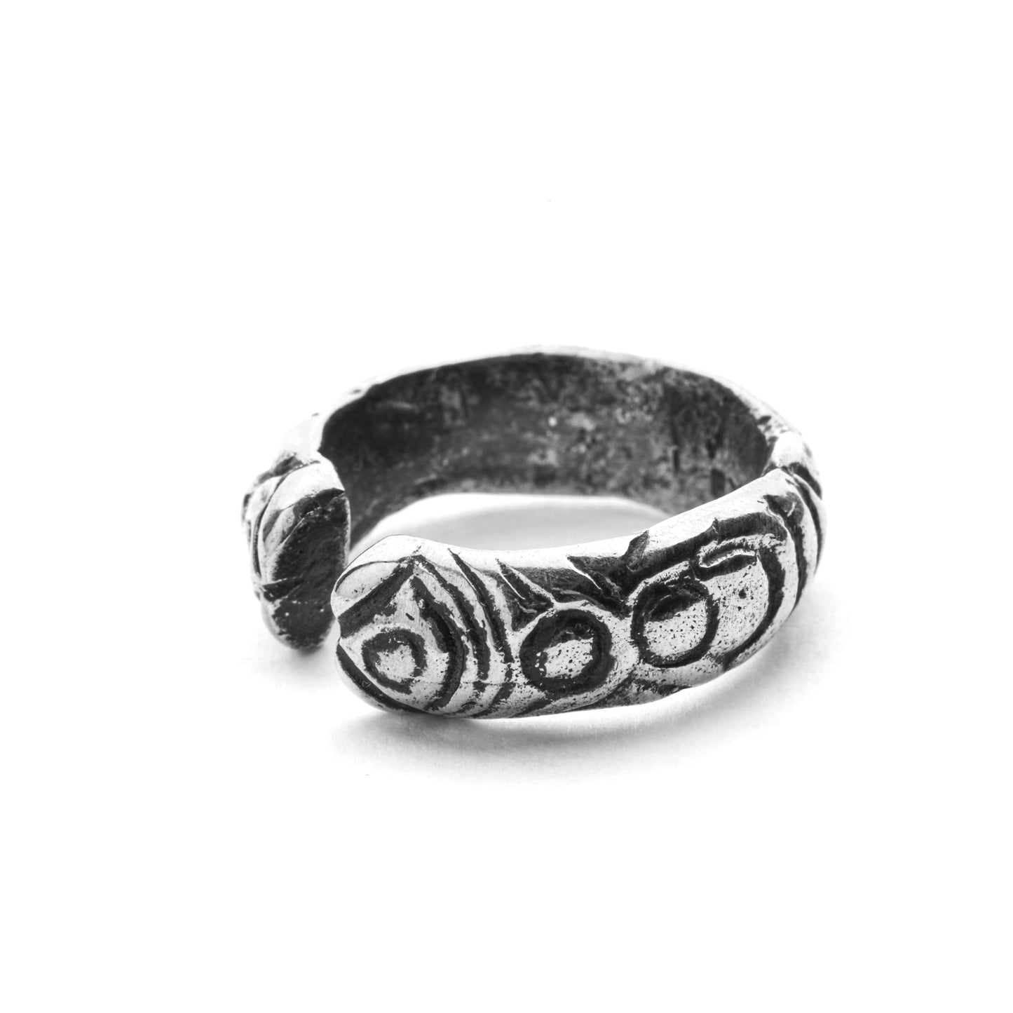 DIONYSOS SILVER-PLATE RING