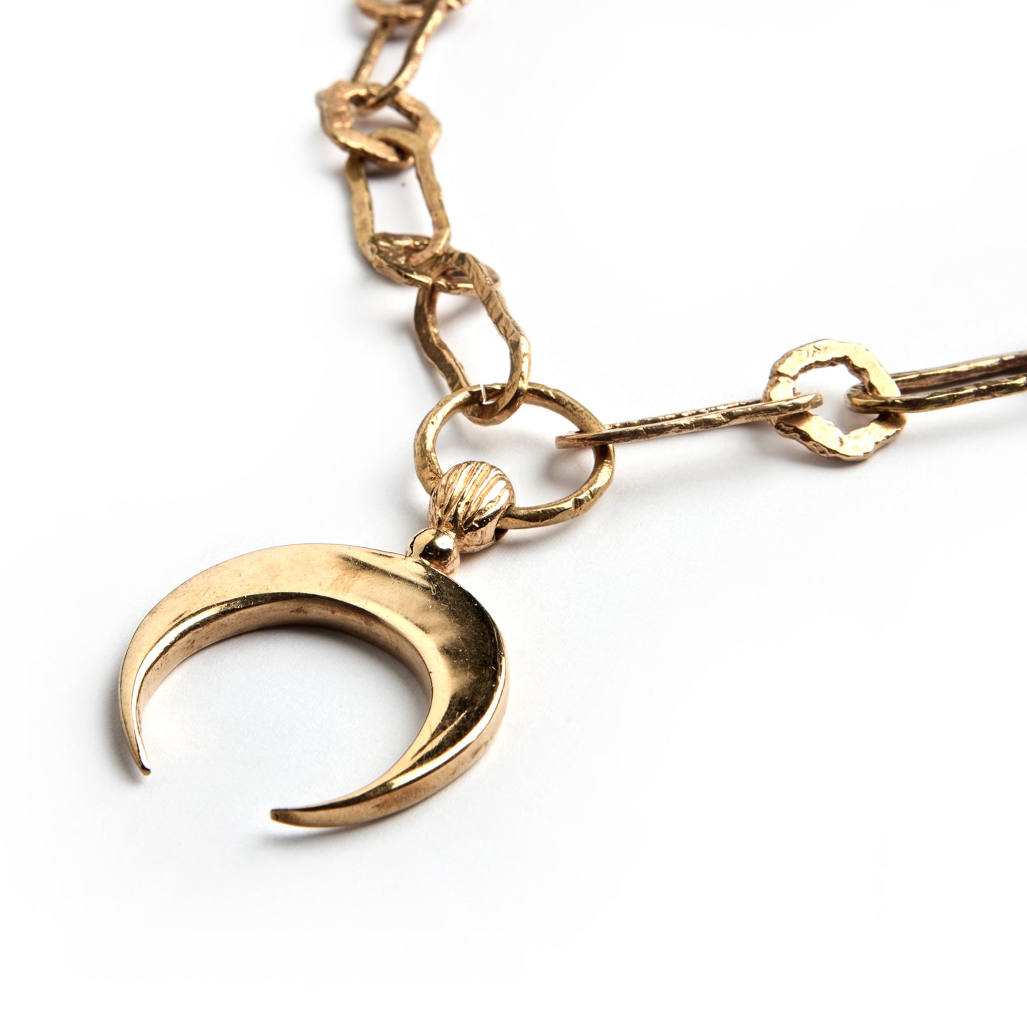 LUNAR BRONZE CHAIN NECKLACE