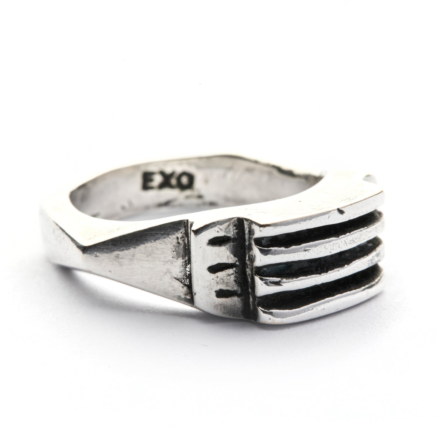 ATLANTIS SILVER-PLATE RING
