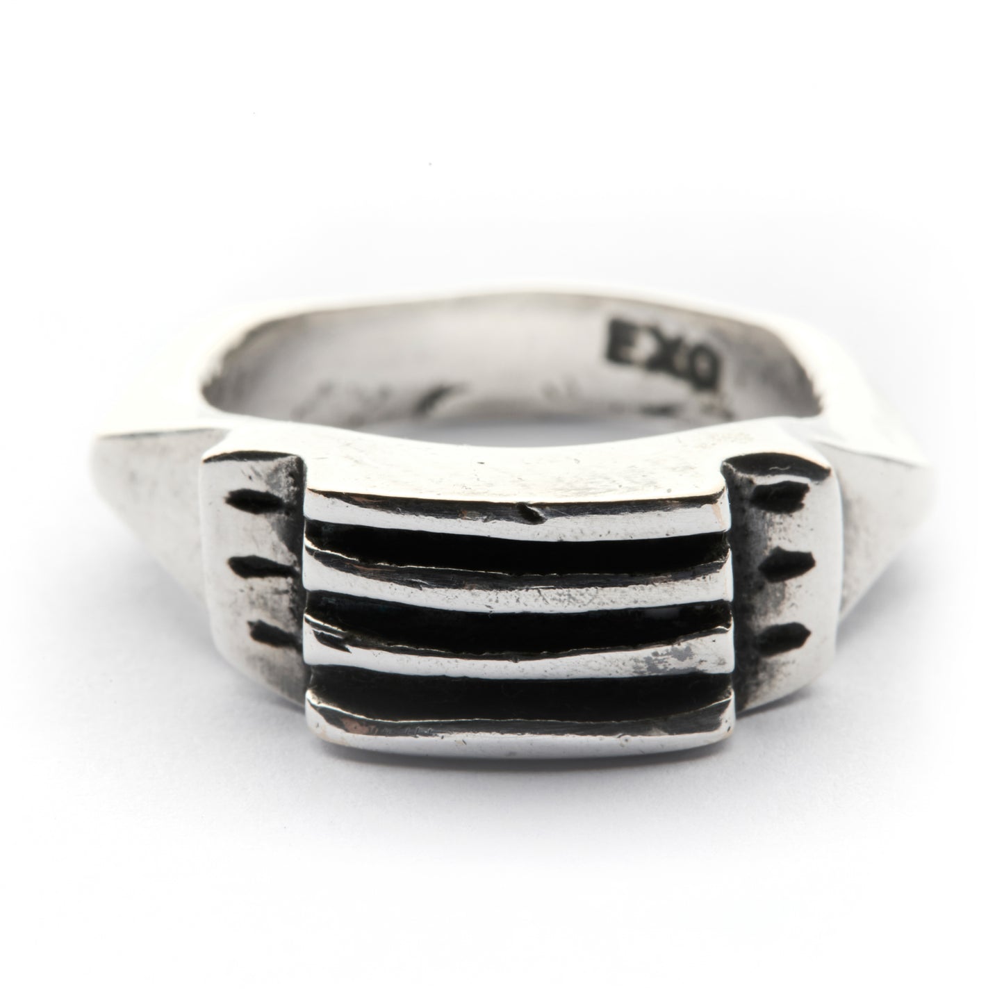 ATLANTIS SILVER-PLATE RING