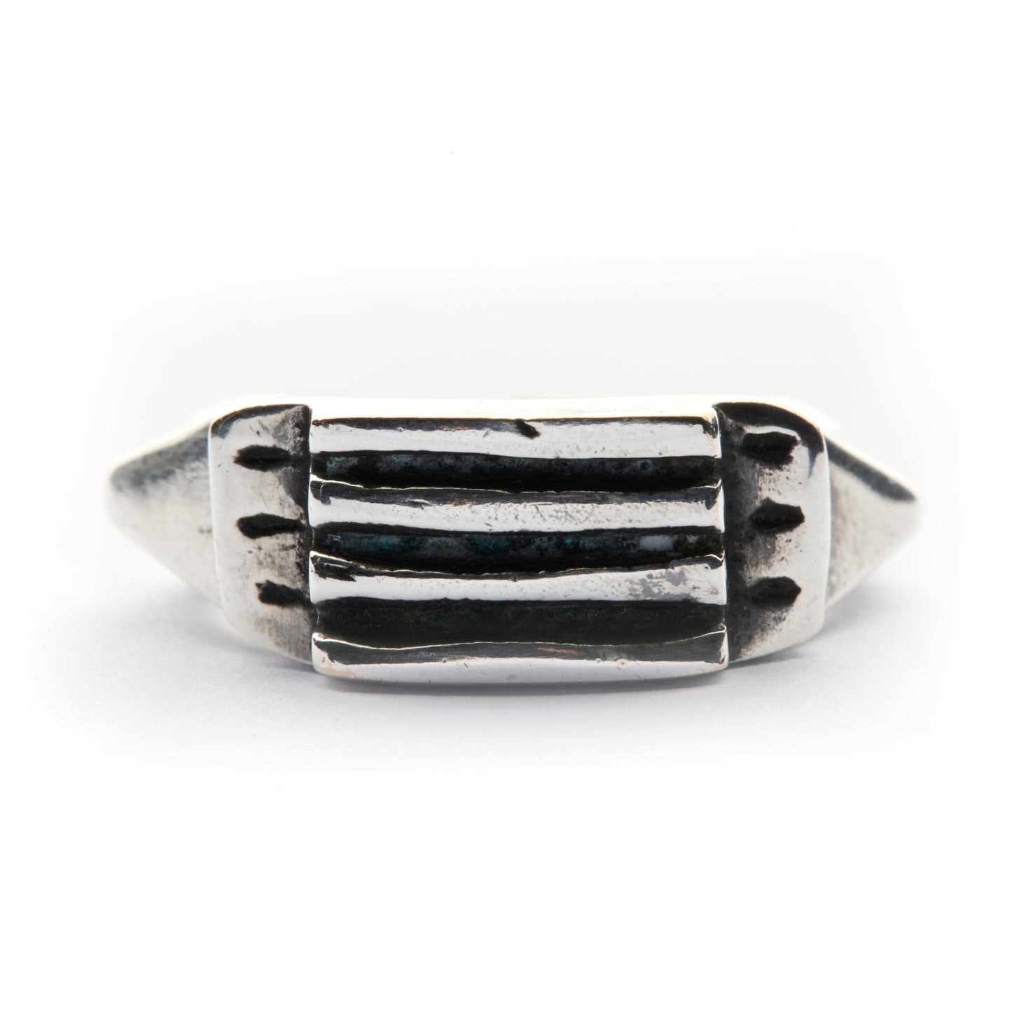 ATLANTIS SILVER-PLATE RING