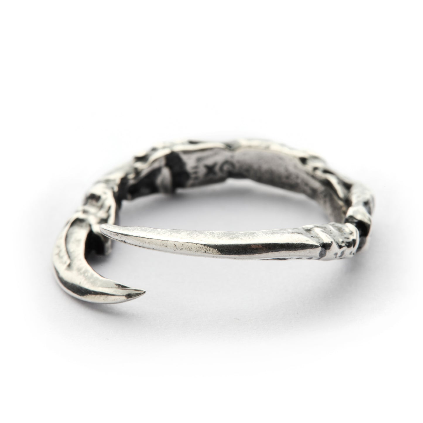 UNGULA SILVER-PLATE RING