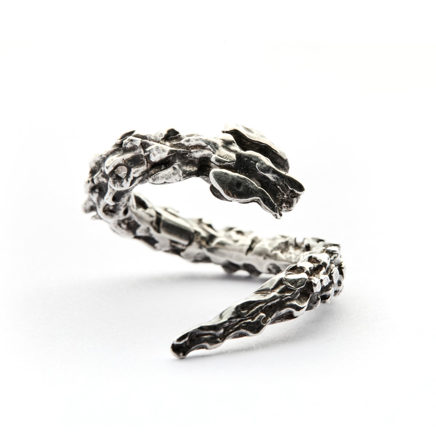 VIPERA SILVER-PLATE RING