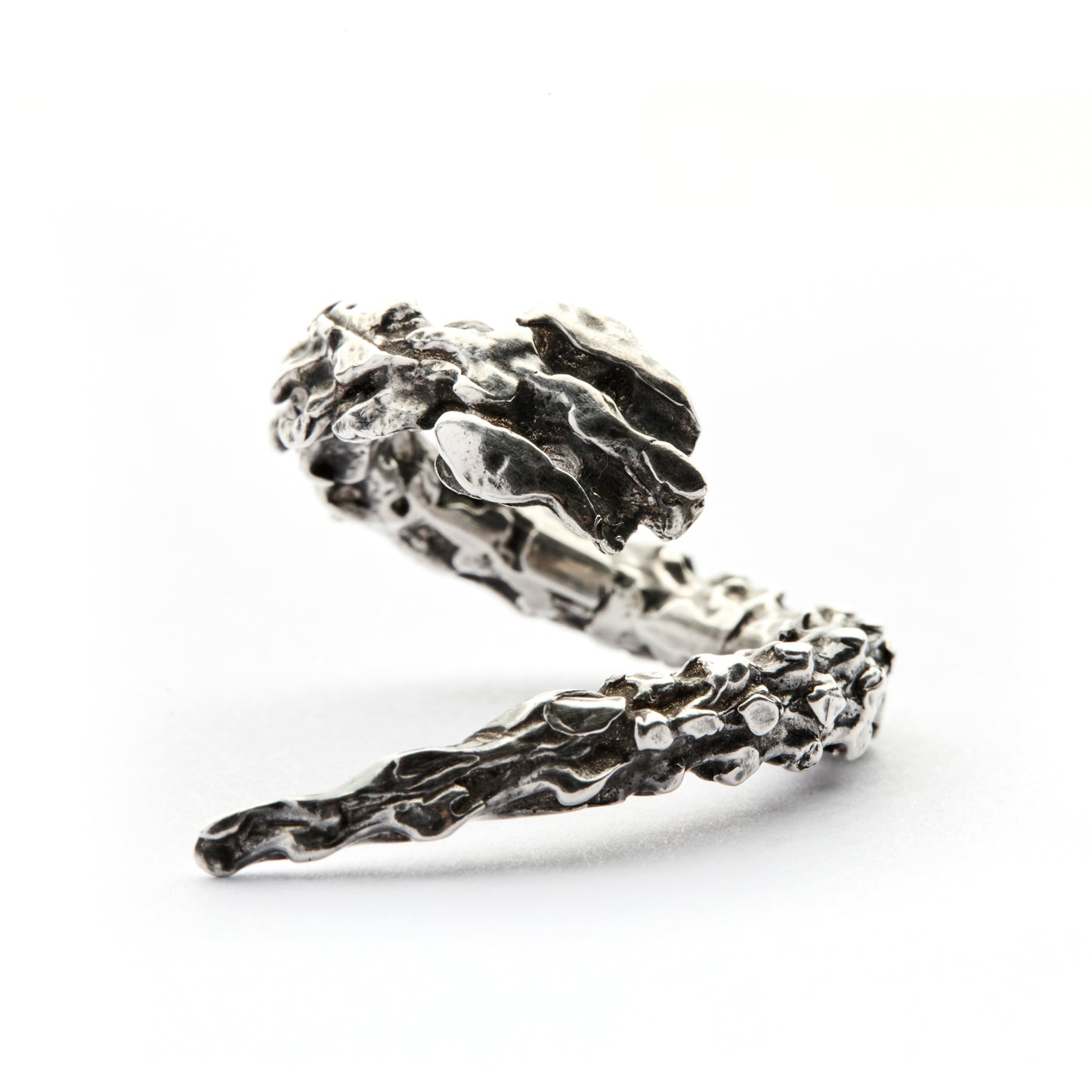 VIPERA SILVER-PLATE RING