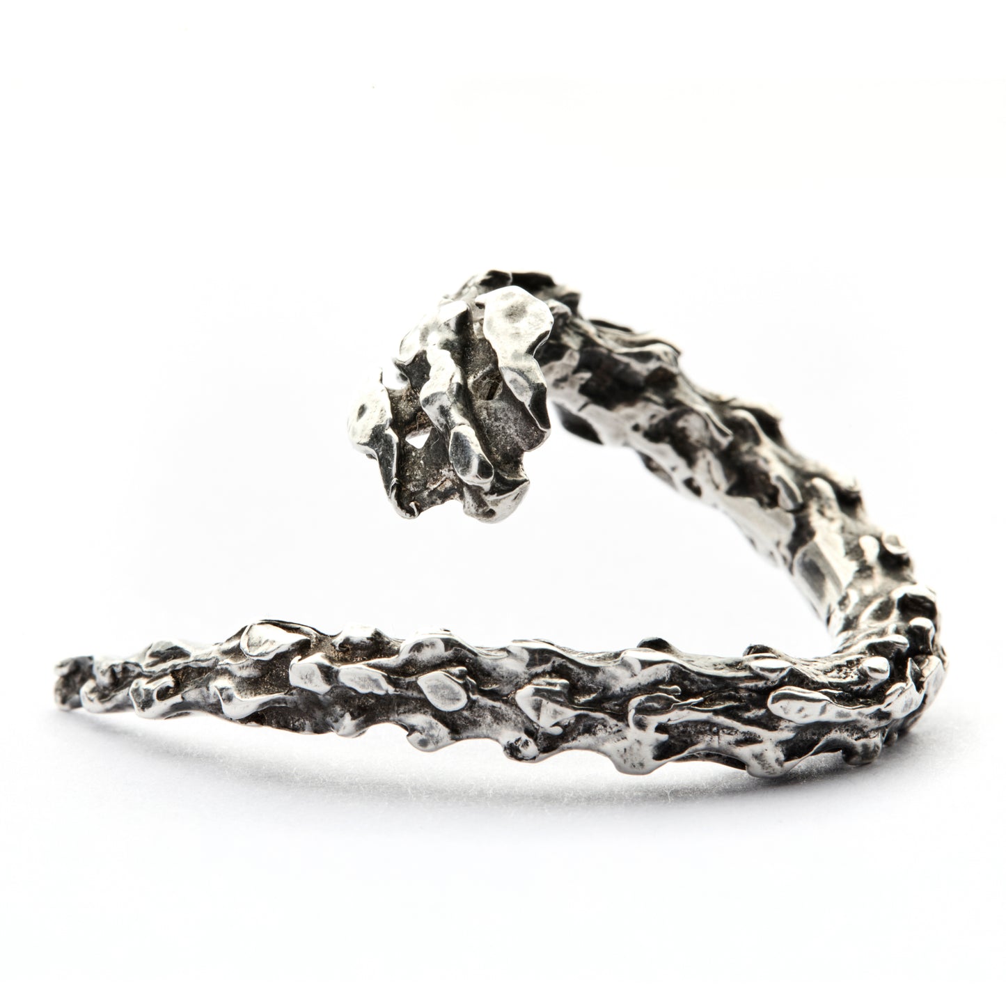 VIPERA SILVER-PLATE RING