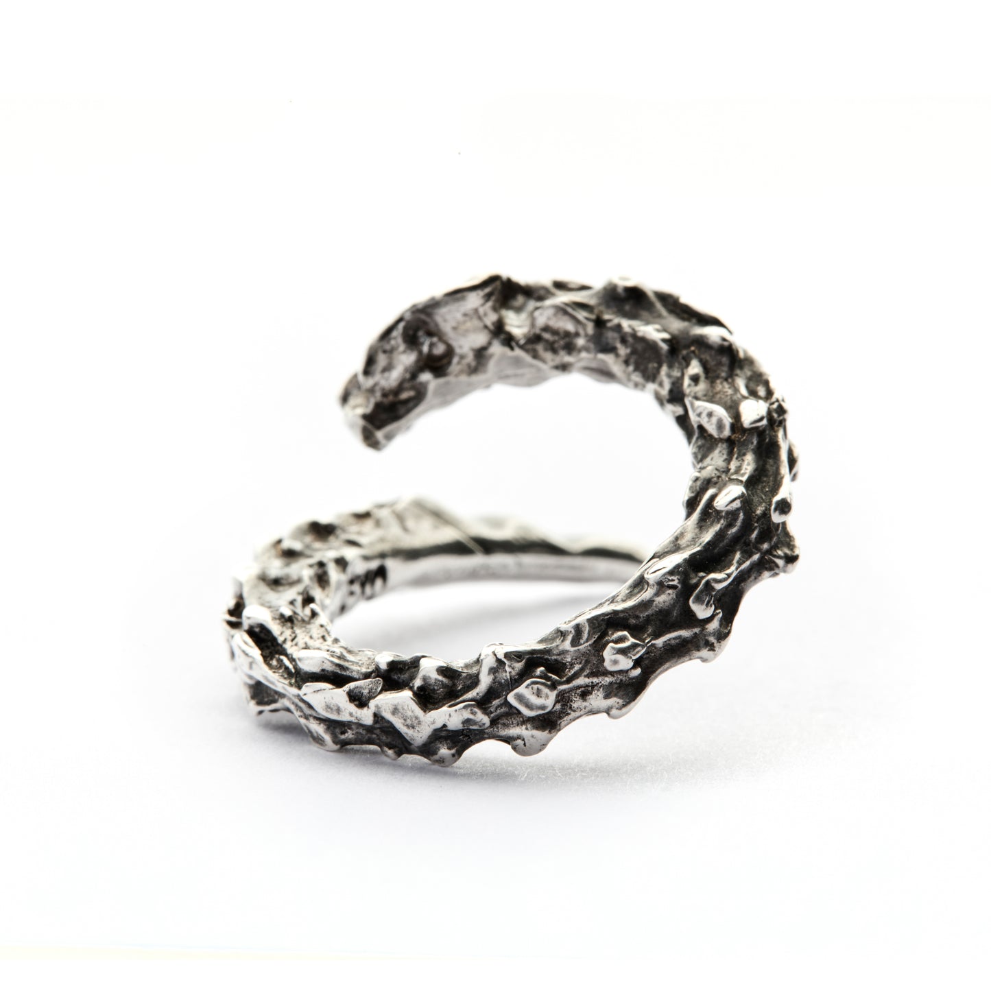 VIPERA SILVER-PLATE RING