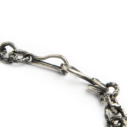SCARAB SILVER-PLATE CHAIN