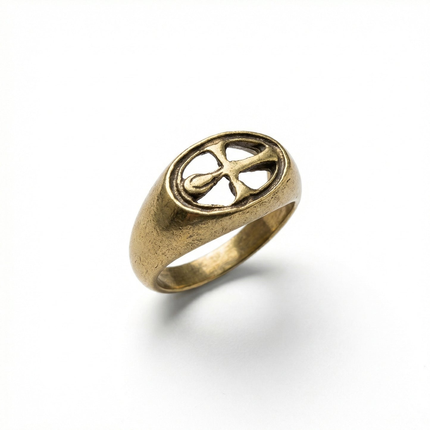 ANKH BRONZE RING
