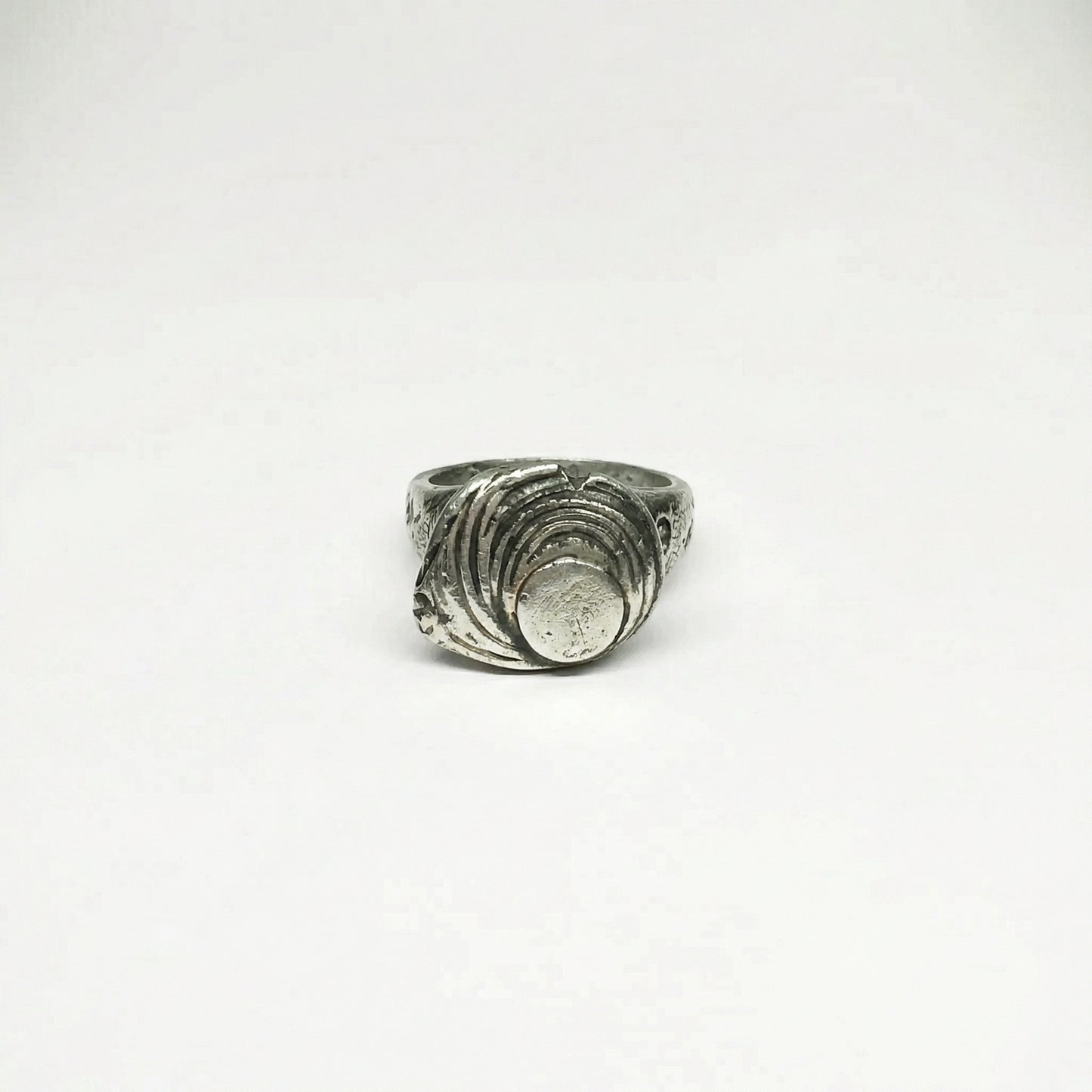 ARCANUS SILVER-PLATE RING