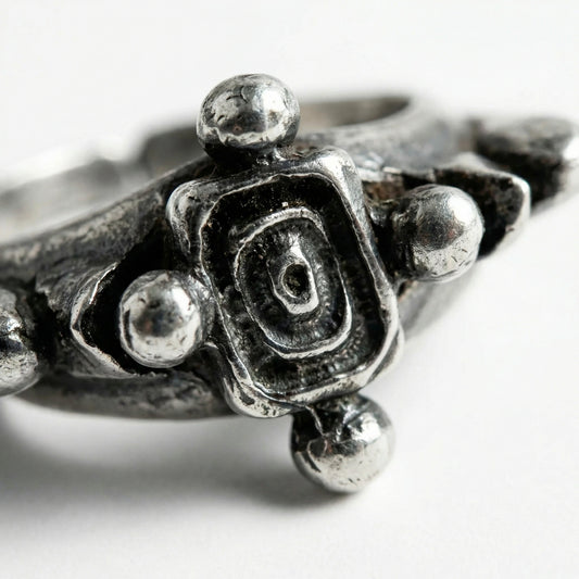 ARIADNE SILVER-PLATE RING