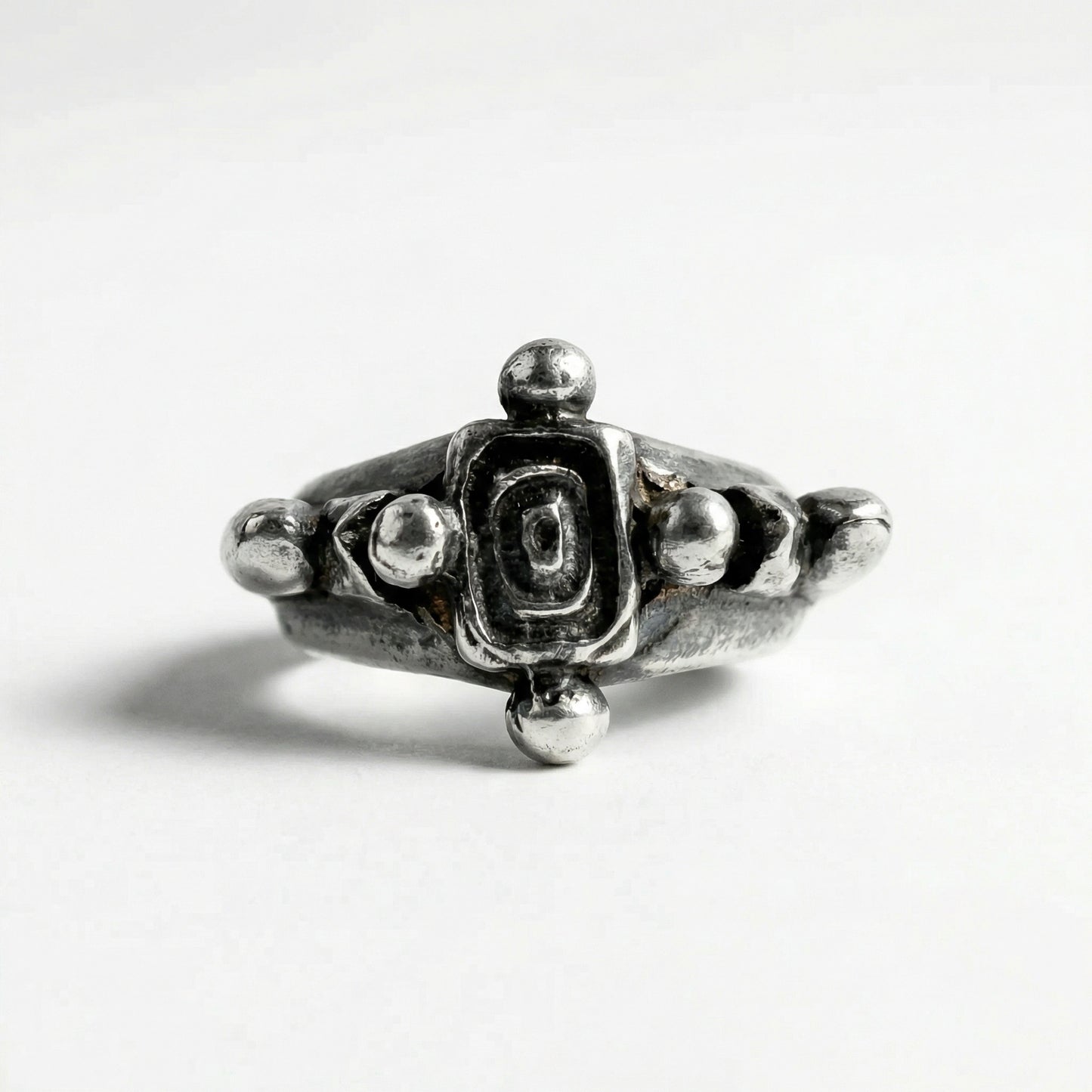 ARIADNE SILVER-PLATE RING