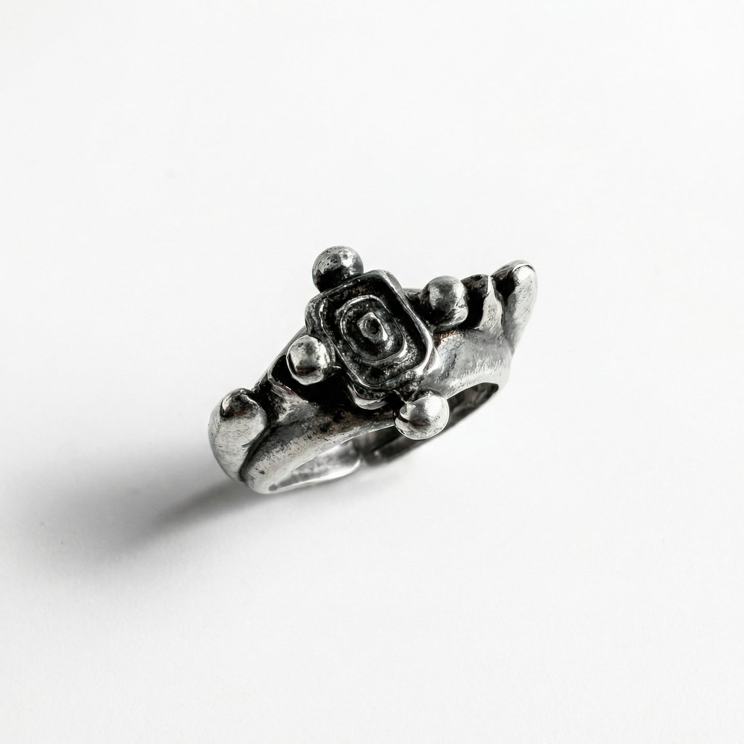 ARIADNE SILVER-PLATE RING