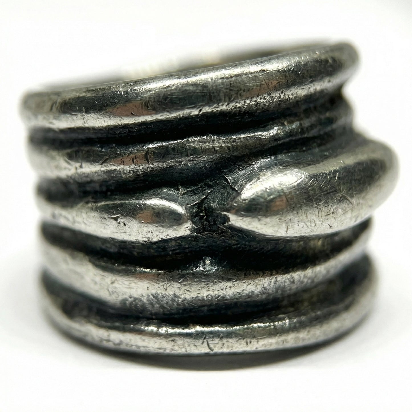 SENSUS SILVER-PLATE RING