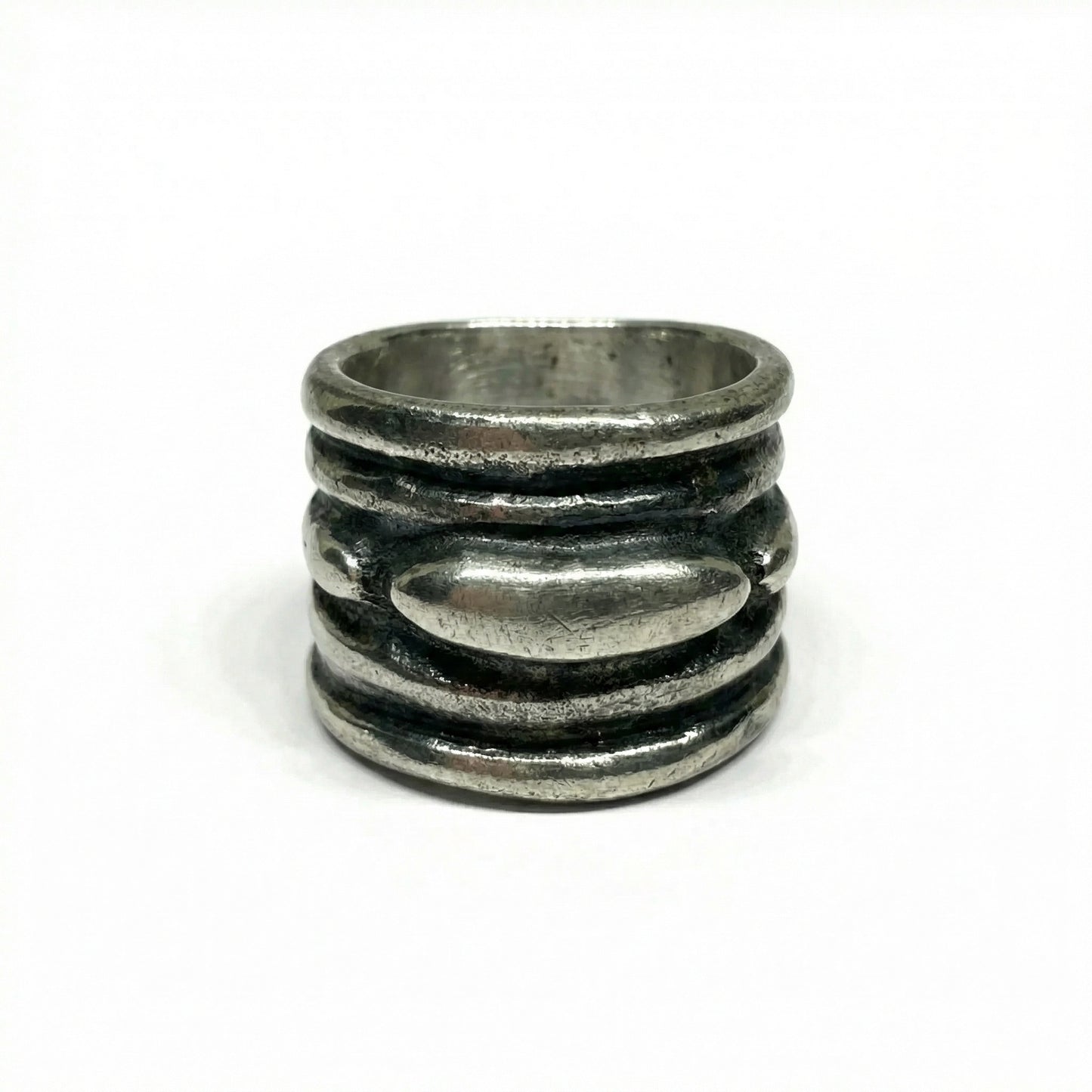 SENSUS SILVER-PLATE RING